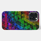Etui iPhone 13 Pro Max Verre de fierté  (Verso Horizontal)