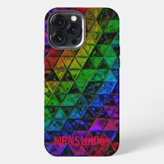 Etui iPhone 13 Pro Max Verre de fierté  (Verso)