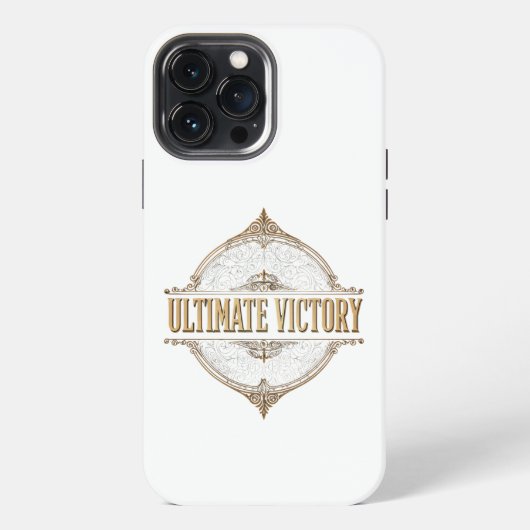 Etui iPhone 13 Pro Max Victoire ultime (Verso)