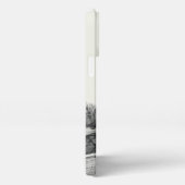 Etui iPhone 13 Pro Max Vieille fontaine dans le parc avec garçon sculpté (Côté droit)