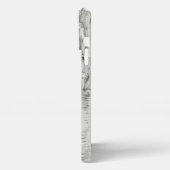 Etui iPhone 13 Pro Max Vieille fontaine dans le parc avec garçon sculpté (Côté gauche)