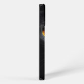 Etui iPhone 13 Pro Max Visage de Chat Noir (Côté droit)
