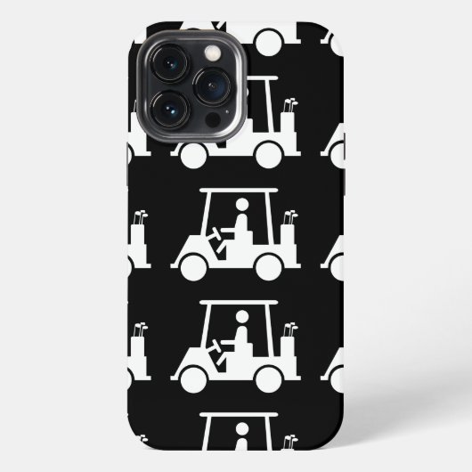 Etui iPhone 13 Pro Max Voiturette de Golf (Verso)