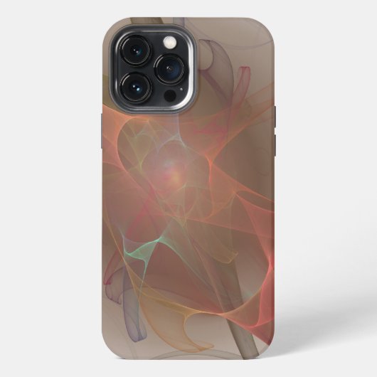 Etui iPhone 13 Pro Max Web of Time Art abstrait (Verso)