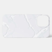 Etui iPhone 13 Pro Max White Marble Scrap Elegant (Verso Horizontal)