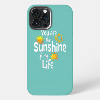 Etui iPhone 13 Pro Max You Are The Sunshine Of My Life Couple Mom Dad