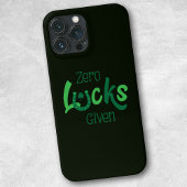 Etui iPhone 13 Pro Max Zéro Chance Donnée Drôle de St Patricks Day