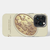 Etui iPhone 13 Pro médaille miraculeuse (Verso Horizontal)