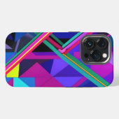 Etui iPhone 13 Pro "Metropolis Grid : Une réflexion numérique" (Verso Horizontal)