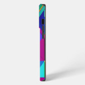 Etui iPhone 13 Pro "Metropolis Grid : Une réflexion numérique" (Côté gauche)