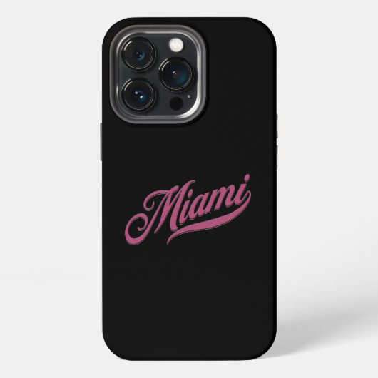 Etui iPhone 13 Pro Miami Floride (Dos)