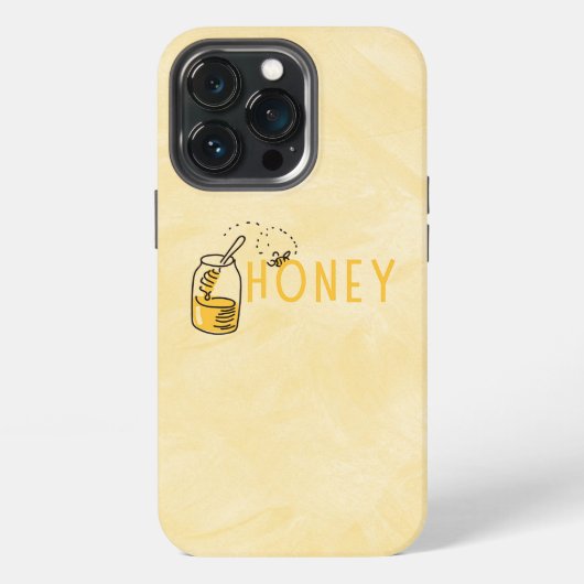 Etui iPhone 13 Pro Miel (Dos)