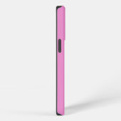 Etui iPhone 13 Pro Mode Simple Violet Moderne Monogramme Script (Côté droit)