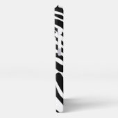 Etui iPhone 13 Pro Modèle Zebra (Côté gauche)