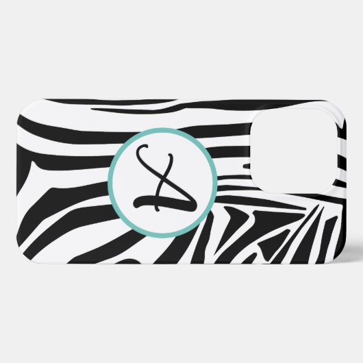 Etui iPhone 13 Pro Modèle Zebra (Verso Horizontal)