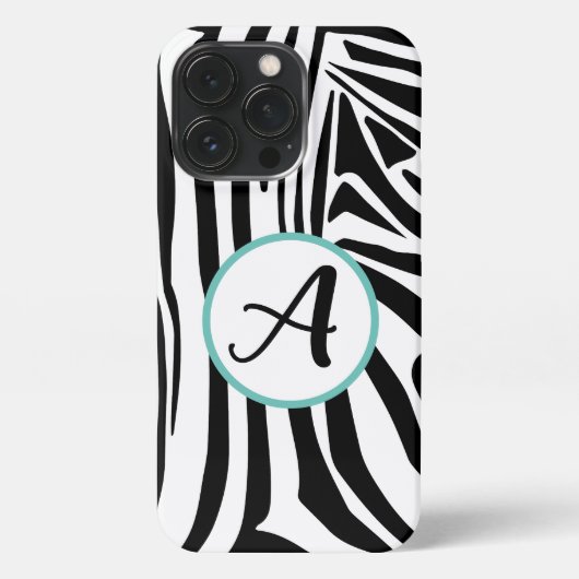 Etui iPhone 13 Pro Modèle Zebra (Verso)