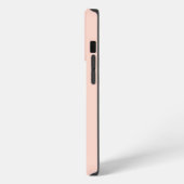 Etui iPhone 13 Pro Moderne Féminin Uni Rose Pâle Écriture Personnalis (Côté gauche)