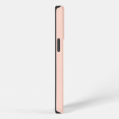 Etui iPhone 13 Pro Moderne Féminin Uni Rose Pâle Écriture Personnalis (Côté droit)