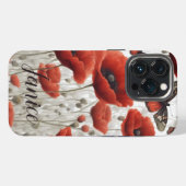 Etui iPhone 13 Pro Monogramme de Poppy (Verso Horizontal)