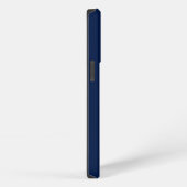 Etui iPhone 13 Pro Monogramme Initial Minimal Moderne Navy et Or (Côté droit)