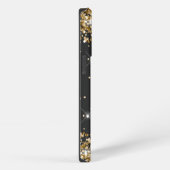 Etui iPhone 13 Pro Monogramme Pailleté Or (Côté droit)