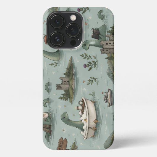 Etui iPhone 13 Pro Monstre du Loch Ness  (Verso)