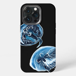 Etui iPhone 13 Pro MoonJellyfish aquarelle art