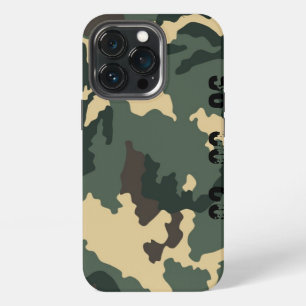 Etui iPhone 13 Pro Motif de camouflage
