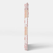 Etui iPhone 13 Pro Motif de coeur Patchwork (Côté droit)