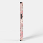 Etui iPhone 13 Pro Motif de fleurs Sakura rose (Côté droit)