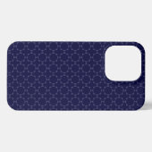 Etui iPhone 13 Pro Motif géométrique islamique (Verso Horizontal)