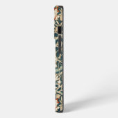 Etui iPhone 13 Pro Motif Honeysuckle - Design de William Morris (Côté gauche)