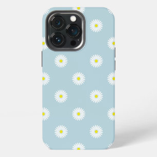 Etui iPhone 13 Pro Motif illustratif sur bleu pâle