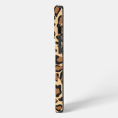 Etui iPhone 13 Pro Motif imprimé animal léopard (Côté gauche)