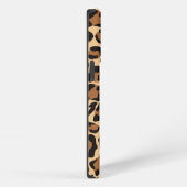Etui iPhone 13 Pro Motif imprimé animal léopard (Côté droit)