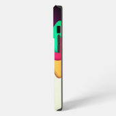 Etui iPhone 13 Pro motif liquide 3D (Côté gauche)