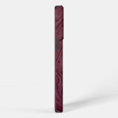 Etui iPhone 13 Pro Motif Marbre Teintes Marron (Côté droit)