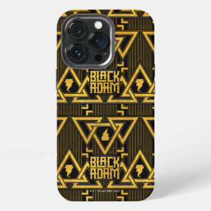 Etui iPhone 13 Pro Motif triangulaire éclair Black Adam
