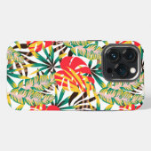 Etui iPhone 13 Pro Motif Tropical Clair (Verso Horizontal)