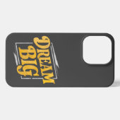 Etui iPhone 13 Pro Motivation - Dream Big street art (Verso Horizontal)