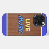 Etui iPhone 13 Pro Musique Live (Verso Horizontal)