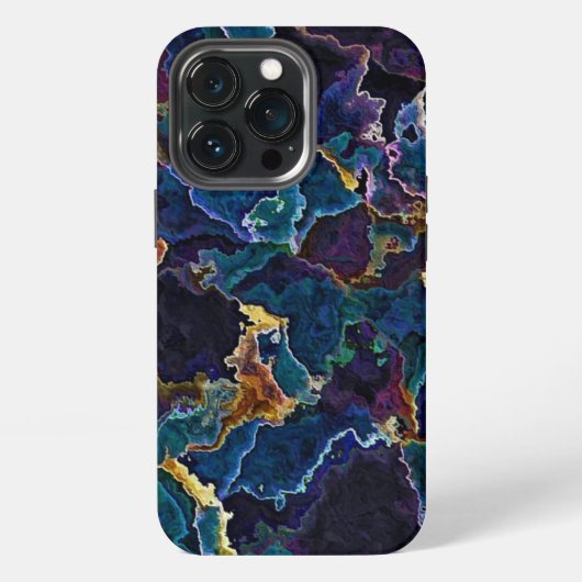 Etui iPhone 13 Pro Nappe de pétrole (Dos)