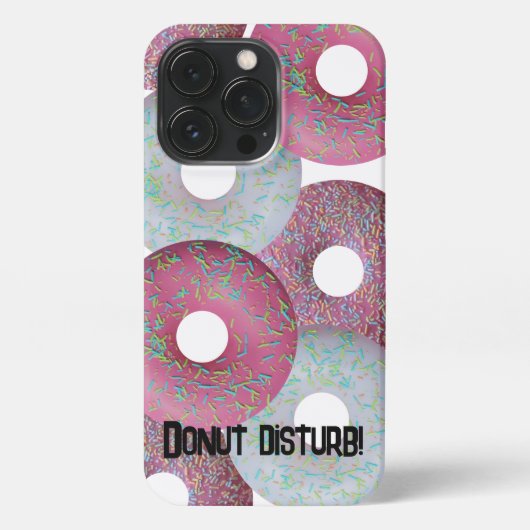 Etui iPhone 13 Pro Ne dérange pas ! (Verso)