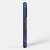 Etui iPhone 13 Pro Nebula fractale Abstraite et morphe géométrique (Côté droit)