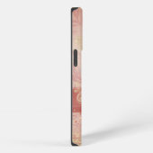 Etui iPhone 13 Pro Nom de script de feuillage de bijou scintillant ro (Côté droit)