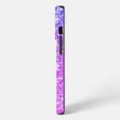 Etui iPhone 13 Pro Nom du monogramme de la Parties scintillant rose e (Côté gauche)