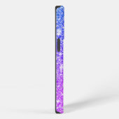 Etui iPhone 13 Pro Nom du monogramme de la Parties scintillant rose e (Côté droit)