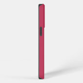 Etui iPhone 13 Pro Nom du monogramme magenta tendance (Côté droit)