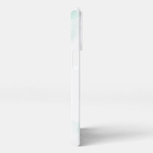 Etui iPhone 13 Pro Nom simple de couple monogrammé (Côté droit)