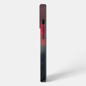 Etui iPhone 13 Pro Nuages brûlants, brouillard et monogramme de monta (Côté gauche)